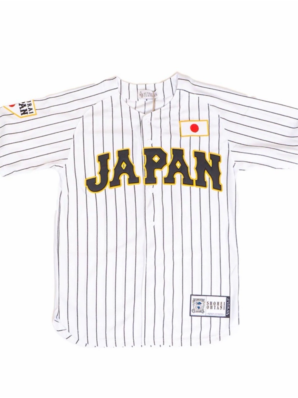 ⚾️🇯🇵⚾️Ohtani Japan Pinstripe Baseball Jersey - Size M